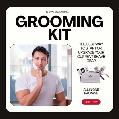 Complete Grooming Kit for Men | Shave Essentials Premium Set